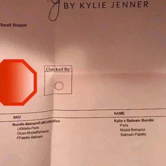 NIB Kylie Cosmetics x Balmain Eyeshadow Palette - Picture 5 of 5